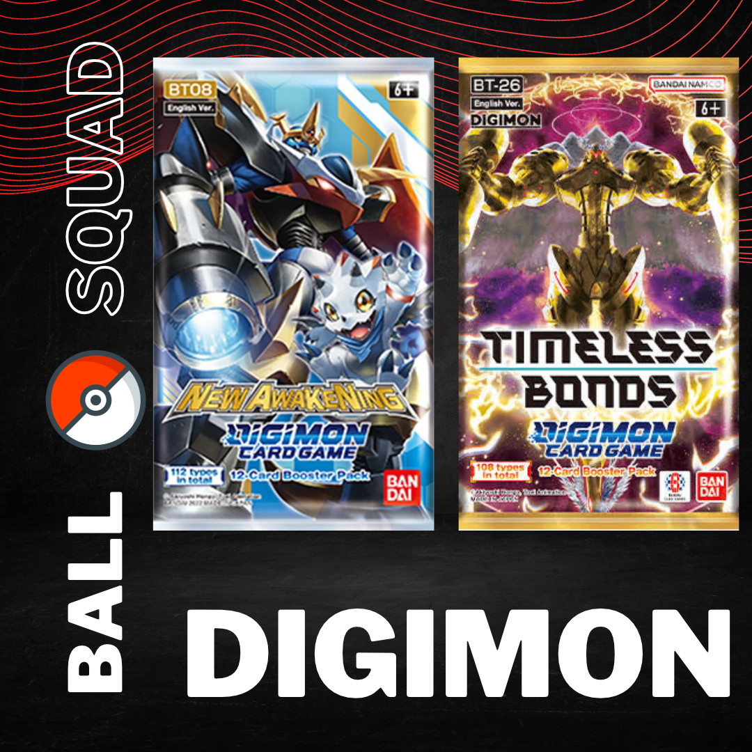 Digimon BT08 BT26 - 2 Booster Pack Bundle