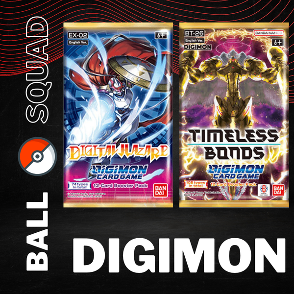 Digimon EX02 BT26 - 2 Booster Pack Bundle