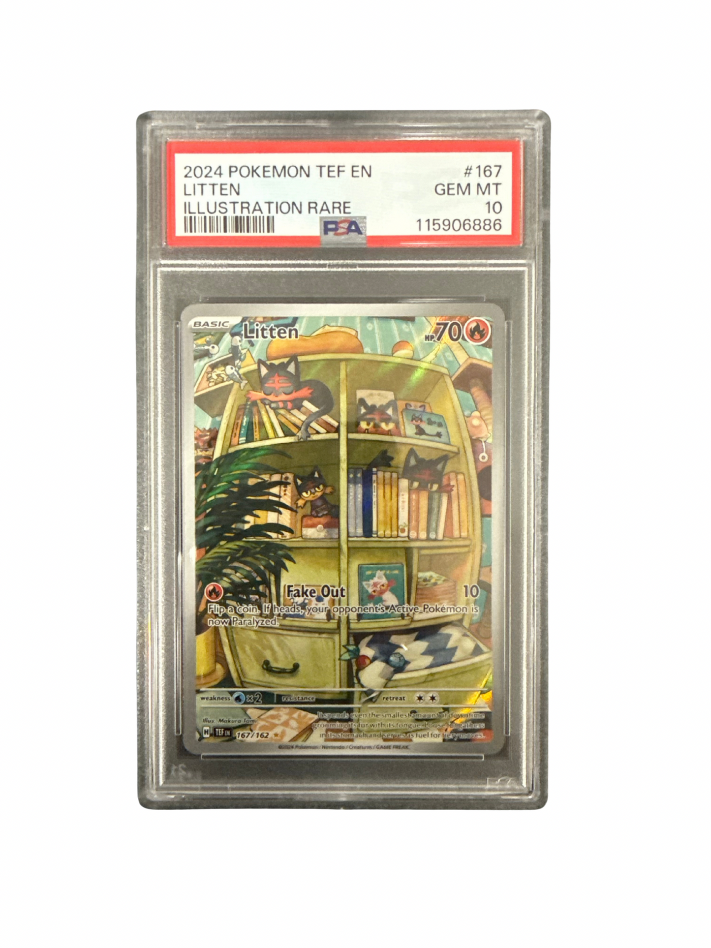 2024 Litten IR #167 Temporal Forces [PSA 10]