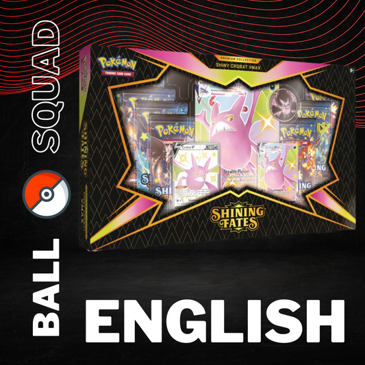 Shiny Crobat VMAX Premium Collection Shining Fates Pokemon Box