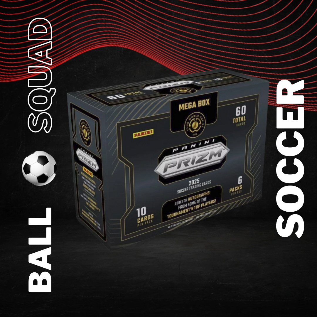 2025 Panini Prizm FIFA CLUB WORLD Soccer Mega Box
