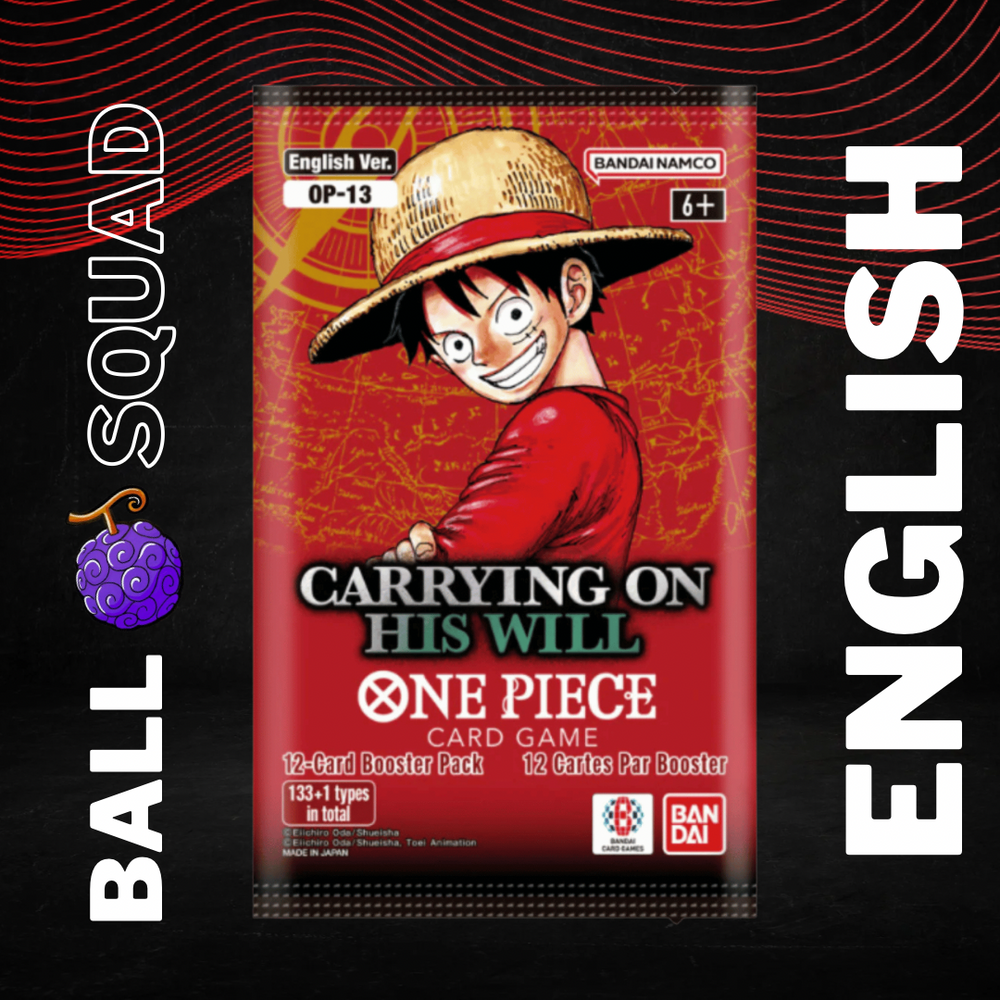 One Piece Carrying on His Will OP-13 Booster Pack