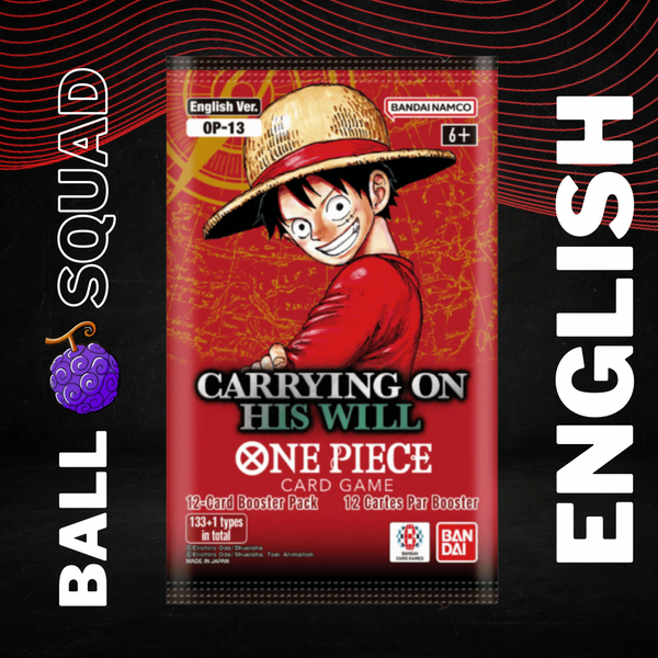 One Piece Carrying on His Will OP-13 Booster Pack
