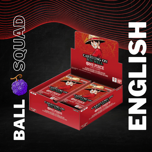 One Piece Carrying on His Will OP-13 Booster Box