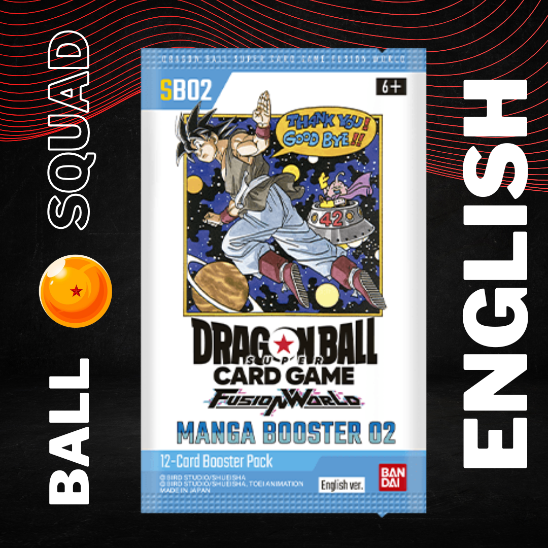 Dragon Ball Super Fusion World Manga Booster SB02 Booster Pack