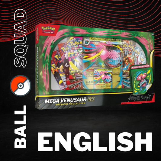 Mega Venusaur EX Premium Collection Pokemon Box