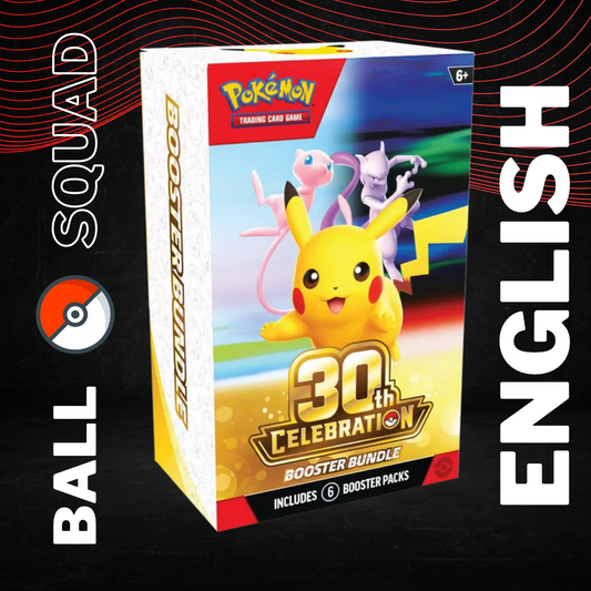 Pokemon 30th Celebration 6 Pack Booster Bundle - LIVESTREAM ONLY
