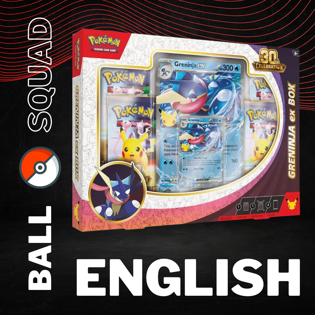 Pokemon 30th Celebration Greninja EX Box - LIVESTREAM ONLY