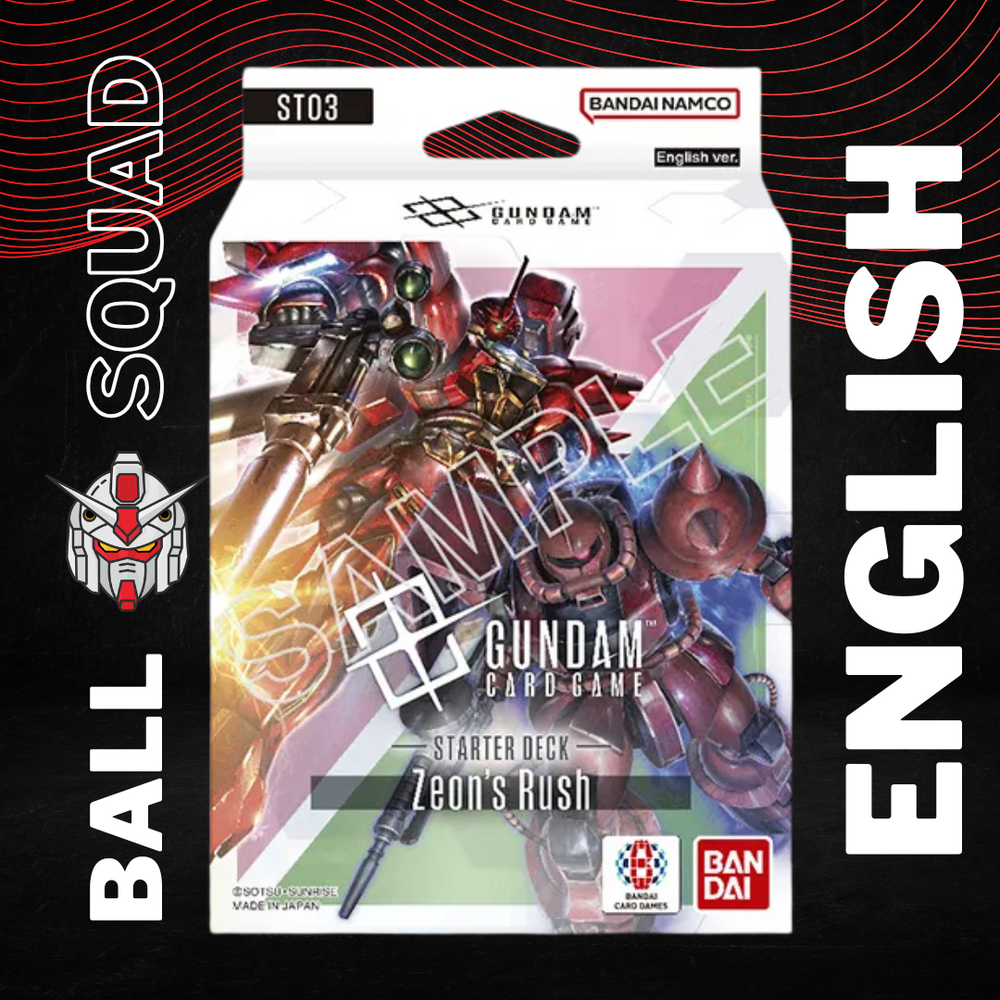 Gundam Starter Deck Zeon's Rush ST03