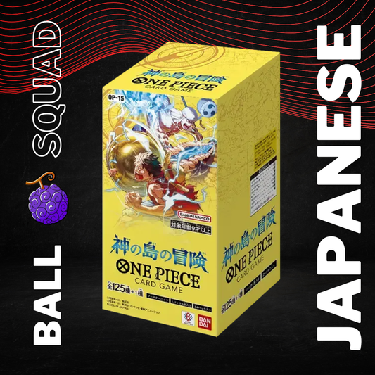 [PREORDER FEB-28-2026] One Piece Island of Gods OP-15 Japanese Booster Box