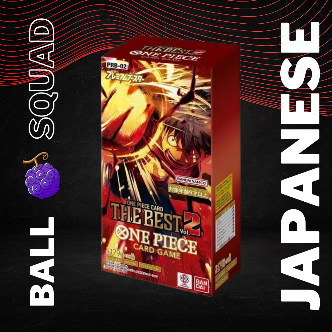 One Piece The Best Volume 2 PRB-02 Japanese Booster Box