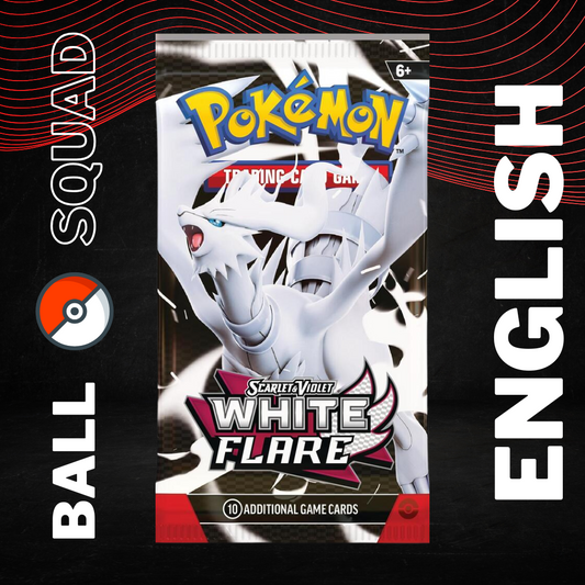 White Flare Pokemon Booster Pack