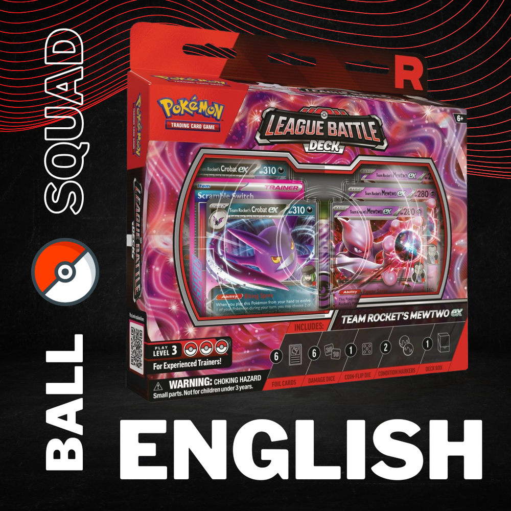 Pokemon Team Rocket's Mewtwo ex League Battle Deck