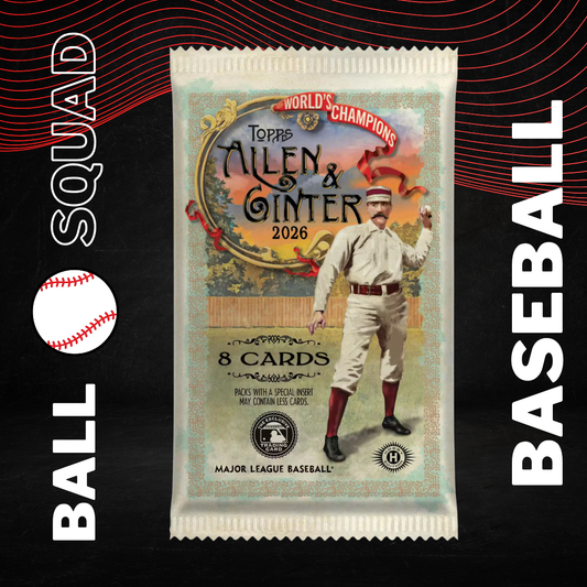 2026 Topps Allen & Ginter Baseball MLB Hobby Pack