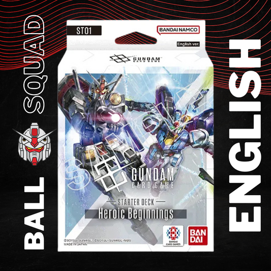 Gundam Starter Deck Heroic Beginnings ST01