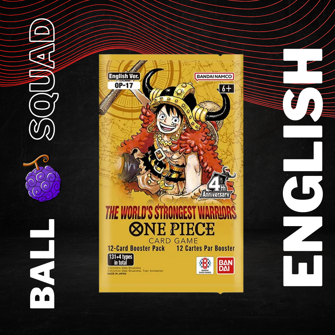 One Piece The Worlds Strongest Warriors OP-17 Booster Pack