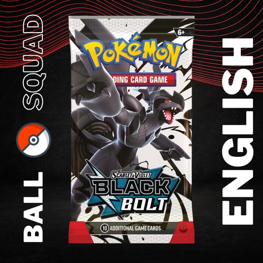 Black Bolt Pokemon Booster Pack