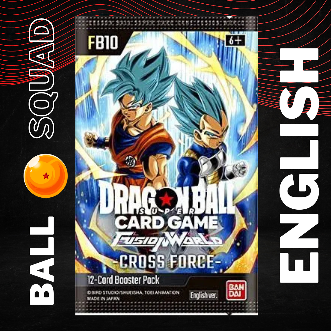 Dragon Ball Super Fusion World Cross Force FB10 Booster Pack