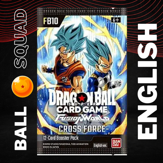 Dragon Ball Super Fusion World Cross Force FB10 Booster Pack