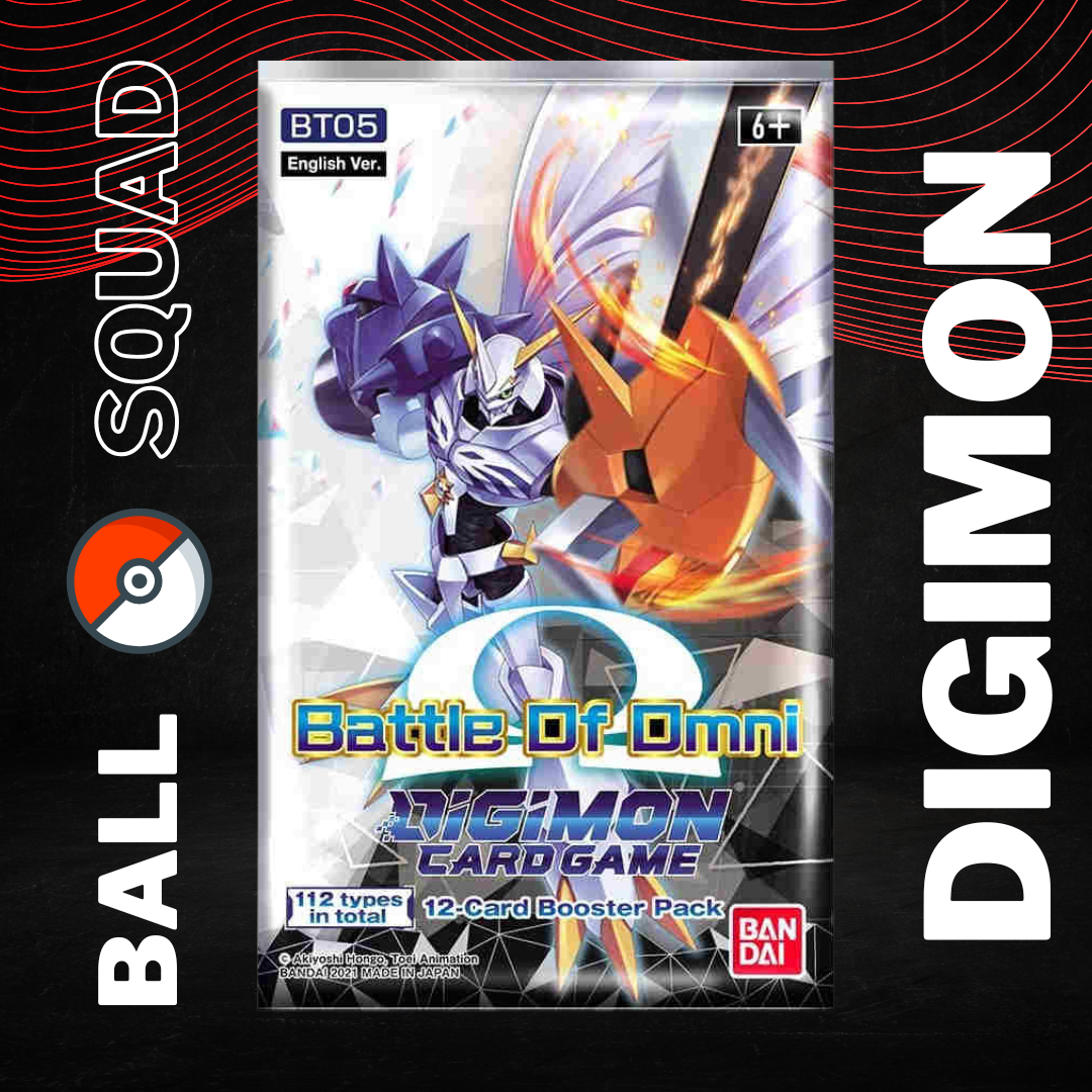 Digimon Battle of Omni BT05 Booster Pack