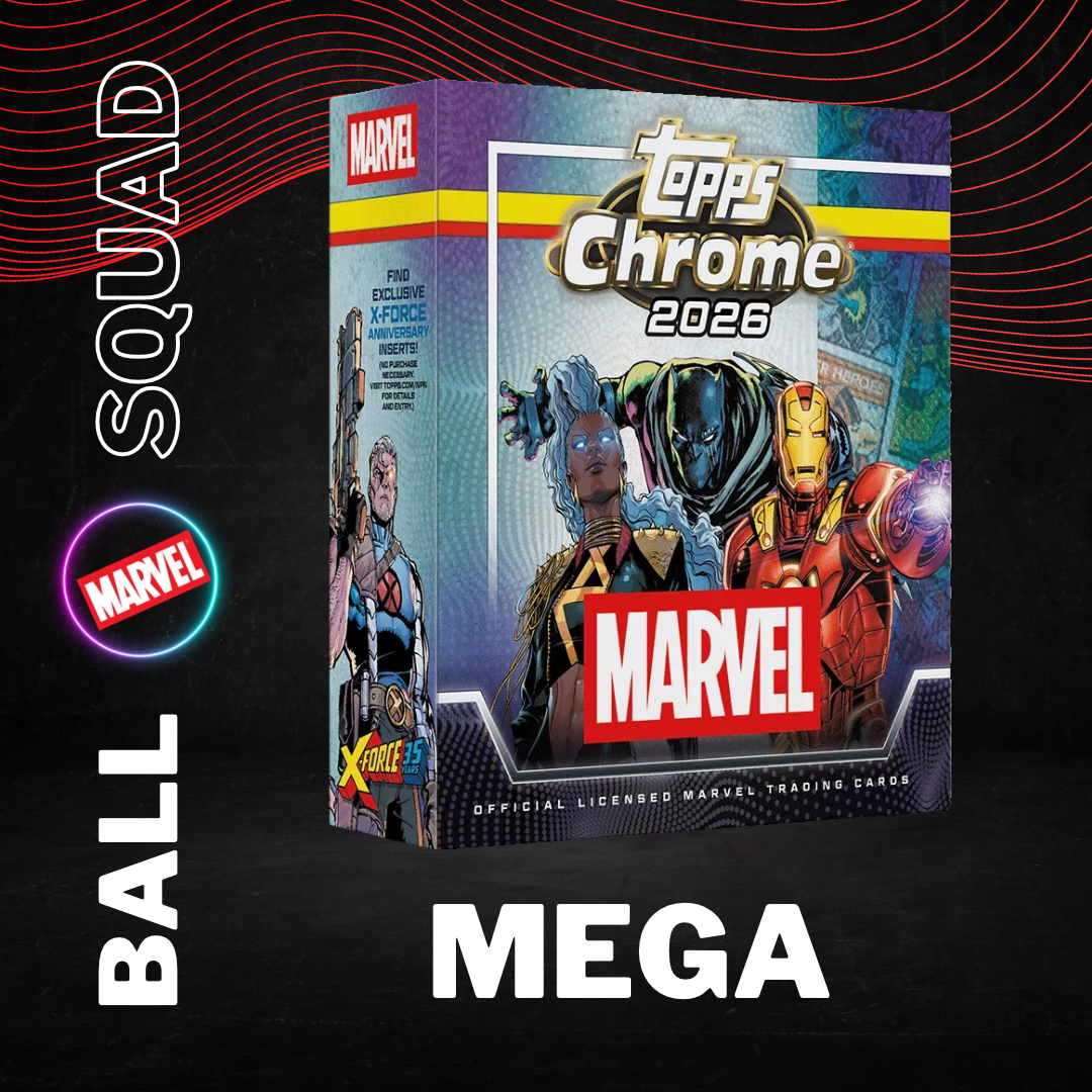 2026 Topps Chrome Marvel Comics Mega Box