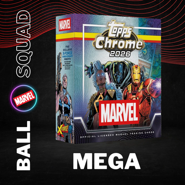 2026 Topps Chrome Marvel Comics Mega Box