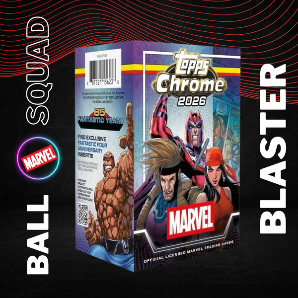 2026 Topps Chrome Marvel Comics Blaster Box
