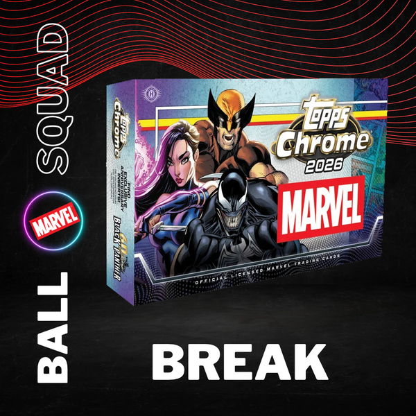 2026 Topps Chrome Marvel Hobby Character Break