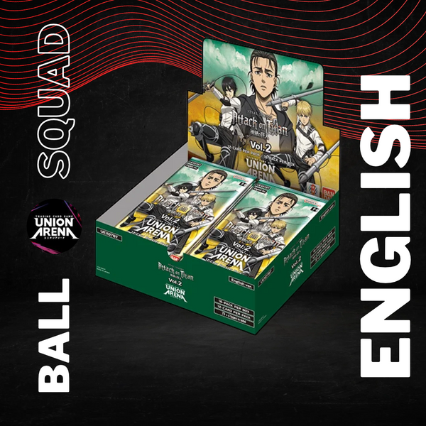 Union Arena Attack on Titan Volume 2 Booster Box