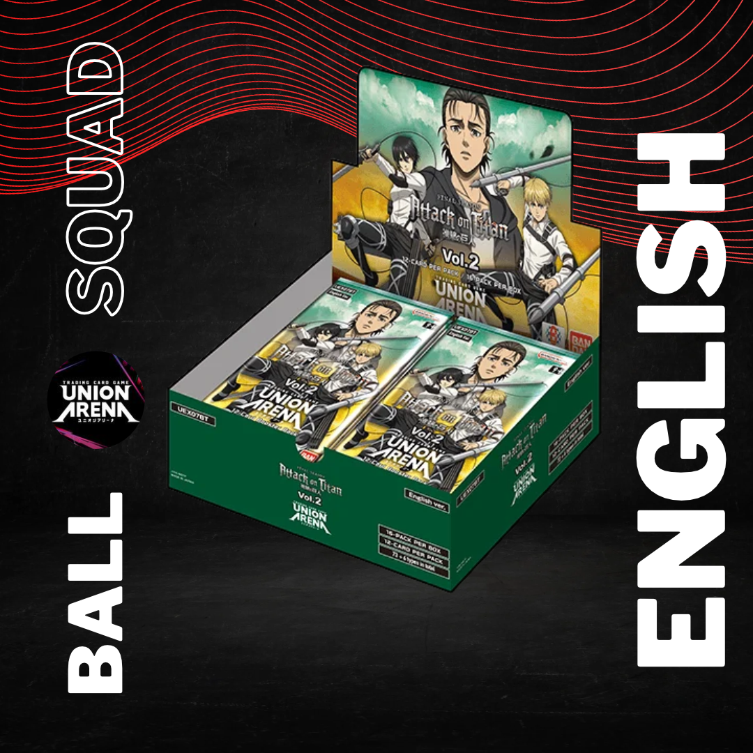 Union Arena Attack on Titan Volume 2 Booster Box